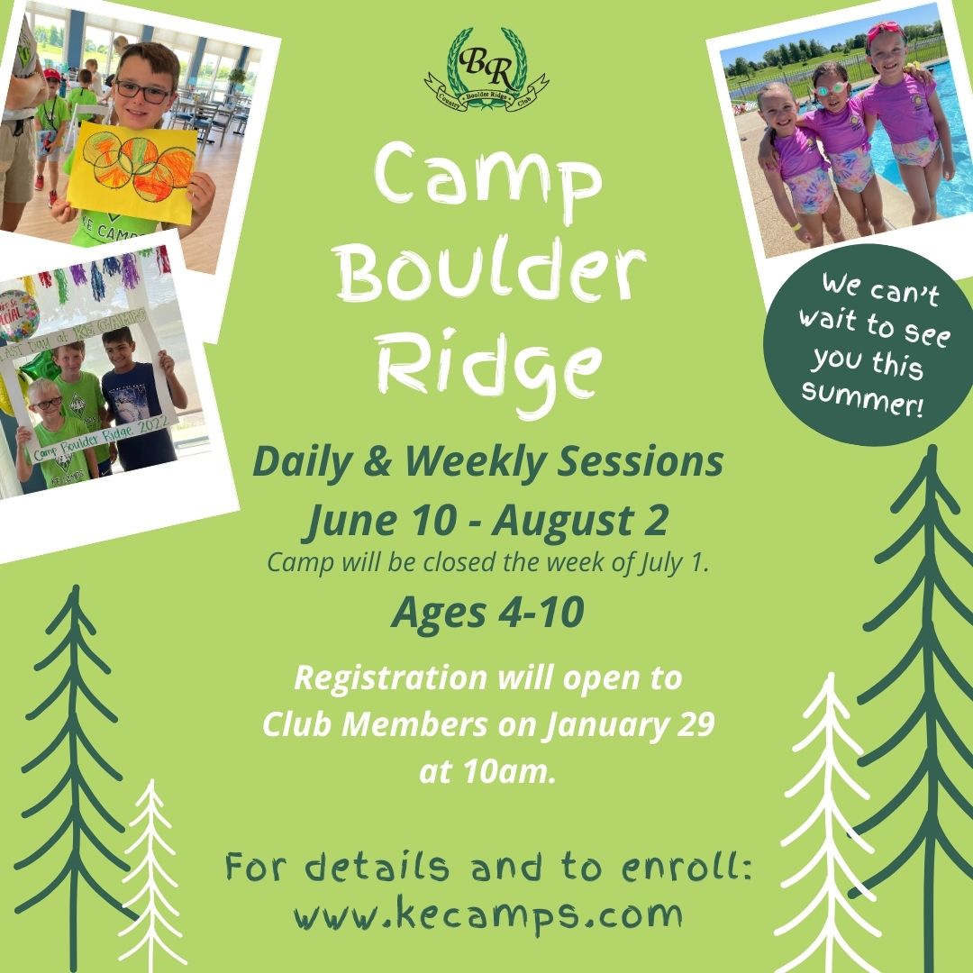 Boulder Ridge Country Club Summer Camps